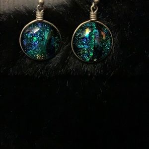 Glass Drop Earrings